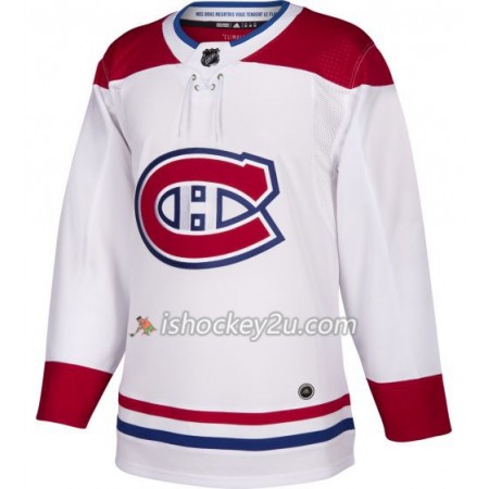 Mænd NHL Montreal Canadiens Trøje Blank Adidas Hvid Authentic